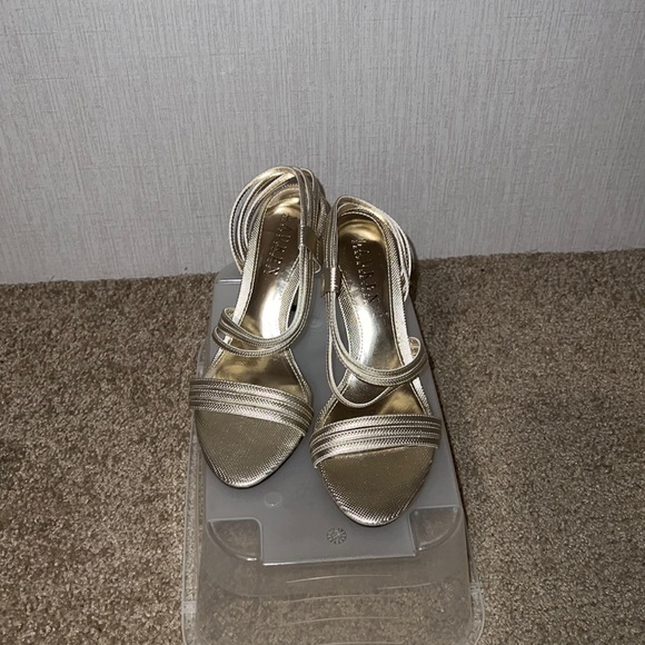 Ralph Lauren high sandals in gold - Picture 1 of 6